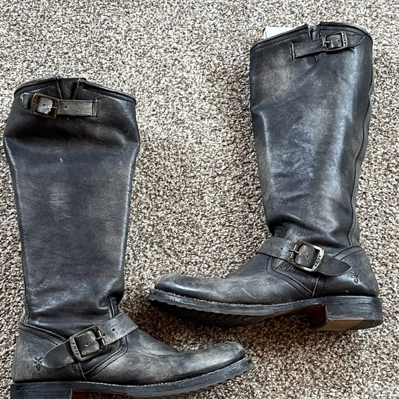 Frye Veronica Slouch Boots with Box - Picture 2 of 7